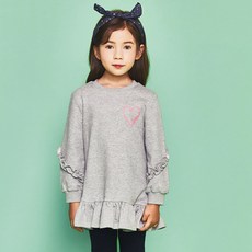 올리반 여아용 쁘띠롱 맨투맨