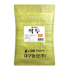 대구농산 캐나다산 적두 팥, 20kg, 1개