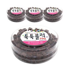 이지피아 툭툭블럭 70g x 4p, 밤색