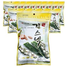 아세아식품 아몬드 김스넥, 30g, 15개