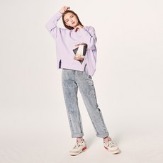 쥬시쥬디 J 그래픽 포인트 맨투맨 JTTS721Q