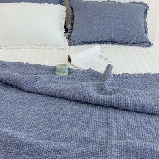 세리 풍기인견 여름 스프레드, 네이비