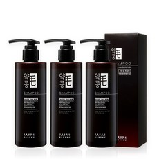 서울대밥스누 약콩모 스칼프 딥클렌징 탈모증상완화 샴푸, 3개, 400ml