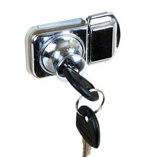 유리장잠금장치