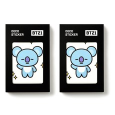 모노폴리 BT21 데코 스티커, 코야, 2개