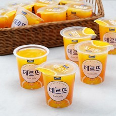 매일유업 데르뜨 오렌지 젤리, 130g,