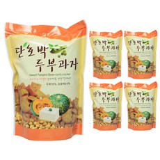 단호박 두부과자, 130g, 5개