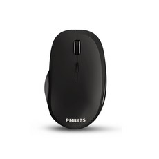 필립스 멀티 페어링 무선 마우스 SPK7604, 블랙