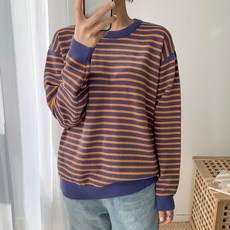 엔비룩 여성용 아렌 스트라이프 니트