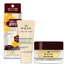 눅스 레브드미엘 립밤 15g + 핸드크림 15ml 세트, 1세트