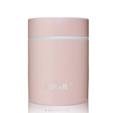HiKaRi 스텐 보온 도시락통, 핑크, 200ml