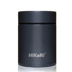 HiKaRi 스텐 보온 도시락통, 그레이, 200ml