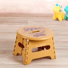 가팡 캐릭터 접이식 의자 소형 2p, 곰돌이(R), 2개