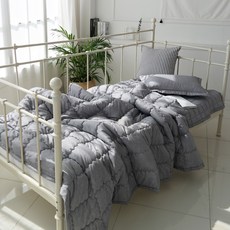 보송보송심플피치스킨차렵이불패드베개세트