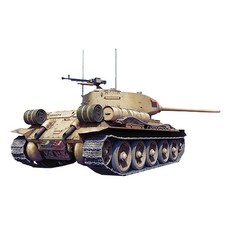 Miniart 1:35 T-34-85 埃及軍隊內部複製規範 37071 塑料模型裝甲車, 1個