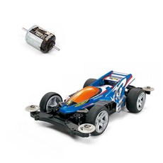 TAMIYA 18620 Thunder Shot Mk.2 MS 底盤微型車 + 15489 Atomic Tuned 2 Motor PRO, 混色, 1套