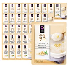 청정원 우리쌀 잣죽, 60g, 30개