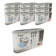 에이비엠코리아 참숯 냉동고 탈취제, 45g, 10개