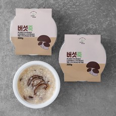 섬밀 버섯죽 (냉장), 300g, 3개