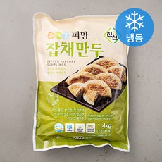 진선푸드 우리밀 피망잡채만두 (냉동)