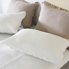 줄누빔베개커버