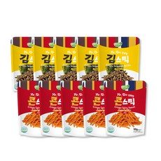 Nature pick Mr. 김이선택한 콘스틱 50g x 5p + 김스틱 50 x 5p, 1세트