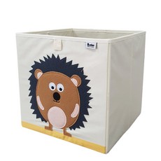 버드시아 패브릭 정사각 수납 정리함, 고슴도치, 1개