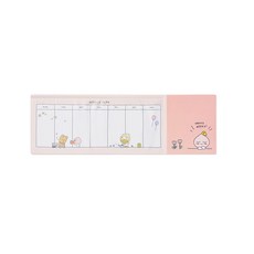 카카오프렌즈 해피위크 슬림 데스크 매트