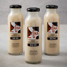 랏차 황칠라떼, 255ml, 3개