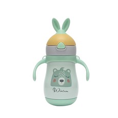 베베락 포네르 스텐레스 빨대컵 260ml, 민트, 1개
