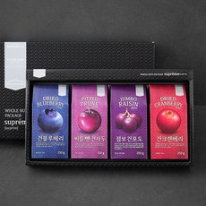 리치팜너트 수프림 베리베리 견과 선물세트 250g x 4종, 1세트