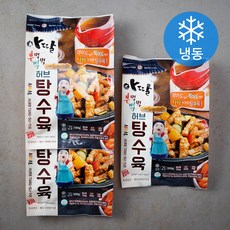 아딸 부먹 찍먹 허브 탕수육 (냉동), 550g, 3팩