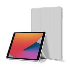 JROAD 클리어 소프트 태블릿PC 케이스, 그레이