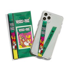 하이루프 디즈니 휴대폰 스트랩 + 데코스티커, WINNIE THE POOH 02, 1세트
