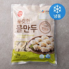 이츠웰 쫄깃한 물만두 (냉동), 1kg, 1개