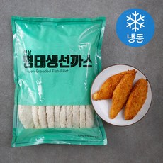 흰살 명태생선까스 (냉동), 1.2kg, 1개
