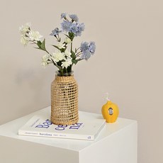 라탄유리화병