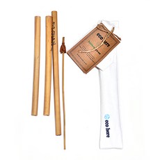 eco here 대나무 빨대 세트, 없음, 대나무빨대SET