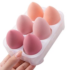 메쉬핑크쿠션퍼프