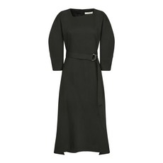 라인스튜디오원 puff sleeve cotton dress