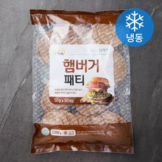 굿프랜즈 햄버거 패티 (냉동), 2500g, 1개