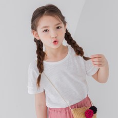 릴리푸리 여아용 흑당 티셔츠