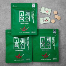 주일 고체육수 멸치해물 칼칼한맛, 60g, 3봉