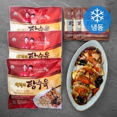 린찐 인절미 탕수육 300g x 3팩 + 소스 120g x 3팩 (냉동), 1세트