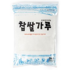 우영식품 찹쌀가루, 1kg, 1개