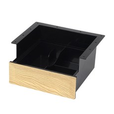 도리퍼니처 ABS 서랍식 테이블 수저통, 내추럴, 1개