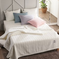 풍기인견피그먼트워싱줄누빔이불겸패드