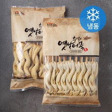 외갓집곳간 추억의 옛날어묵 꼬지어묵 사각 (냉동), 800g, 2개