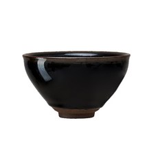 WAD MALL Gunyo Ogeum 油茶碗 380ml, 1個, 棕色+黑色+藍色