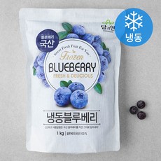 담과연 냉동 블루베리 (냉동), 1kg, 1개